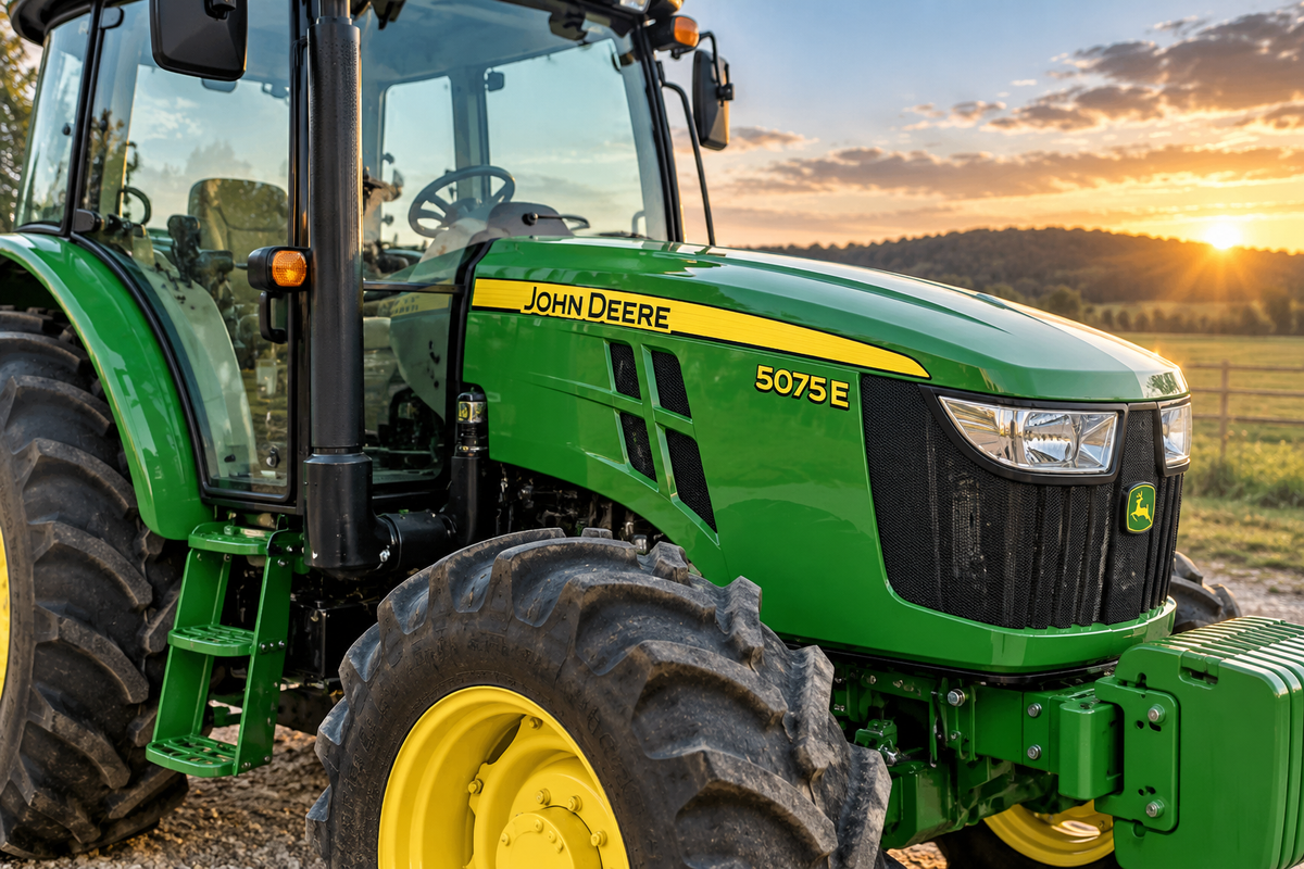 How to Remove Old Decals From a Tractor Without Damaging the Paint