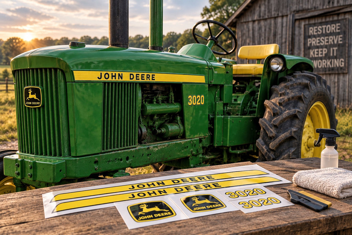 Where to Find Decals for Older and Discontinued Tractor Models