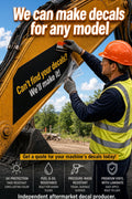 Decal Set for JCB 540-140 MP Telescopic Handler