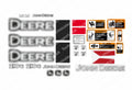 Decal Set for John Deere 210GLC Excavator Vinyl Sticker
