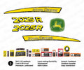 2025R tractor decal kit for John Deere