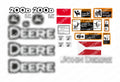 Decal Set for John Deere 200DLC Excavator Vinyl Sticker