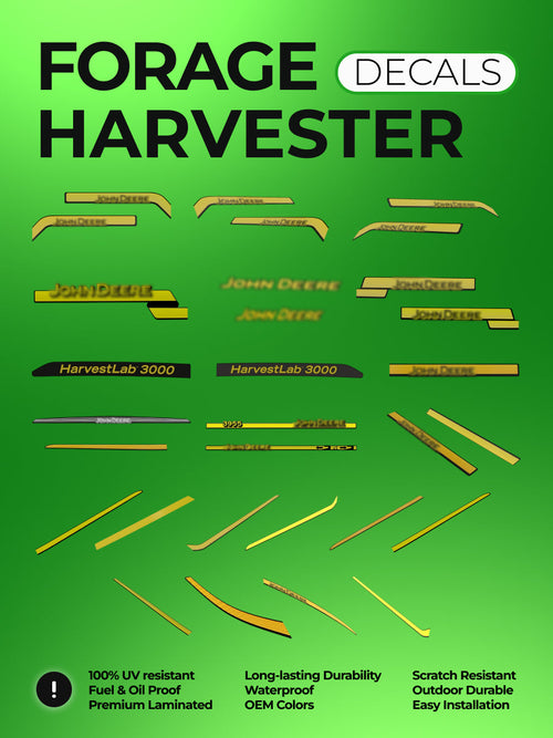 1263 Forage Harvester Decal Kit for John Deere