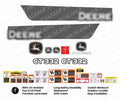 Decal Set for John Deere CT332 Track Loader Vinyl Sticker