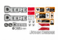 Decal Set for John Deere 75D Excavator Vinyl Sticker