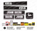 Decal Set for John Deere 455G Dozer Vinyl Sticker