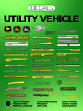 TX Turf, TX Turf 4X2 Gator Replacement Heavy Duty Decal Kit for John Deere