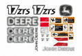 Decal Set for John Deere 17ZTS Excavator Vinyl Sticker