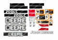 Decal Set for John Deere 200LC Excavator Vinyl Sticker