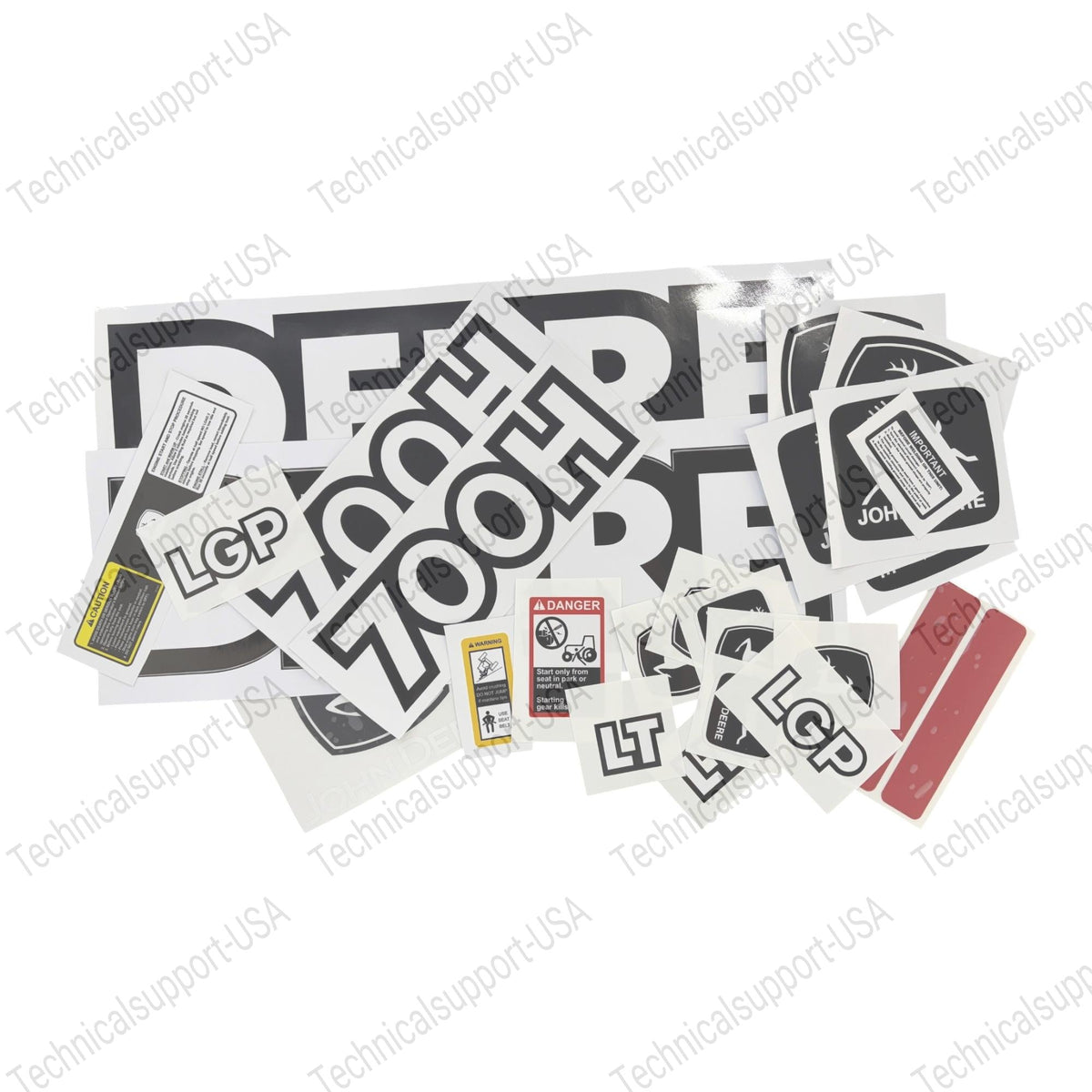 Decal Set for John Deere 700H Crawler Dozer Vinyl Sticker