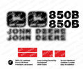 Decal Set for John Deere 850B Bulldozer Vinyl Sticker