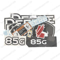 Decal Set for John Deere 85G Excavator Vinyl Sticker
