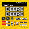 Decal Set for John Deere 410E II Truck Vinyl Sticker