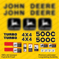 Decal Set for John Deere 500C Loader Vinyl Sticker