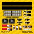 Decal Set for John Deere 710D Loader Vinyl Sticker