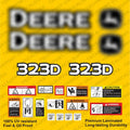Decal Set for John Deere 323D Track Loader Vinyl Sticker