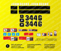 Decal Set for John Deere 344G Loader Vinyl Sticker