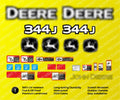 Decal Set for John Deere 344J Loader Vinyl Sticker