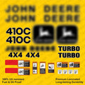 Decal Set for John Deere 410C Backhoe Vinyl Sticker