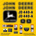 Restore the look of your Skidder 440A with heavy-duty decal set for John Deere