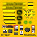 Restore the look of your Skidder 540G-III with vinyl decal set for John Deere