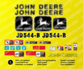 Decal Set for John Deere 544B Loader Vinyl Sticker
