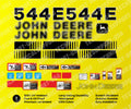 Decal Set for John Deere 544E TC Sticker