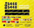 Decal Set for John Deere 544G LL Log Loader Vinyl Sticker