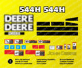 Decal Set for John Deere 544H LL Log Loader Vinyl Sticker