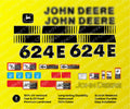 Decal Set for John Deere 624E Loader Vinyl Sticker