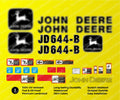 Decal Set for John Deere 644B Loader Vinyl Sticker