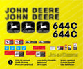 Decal Set for John Deere 644C Loader Vinyl Sticker