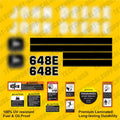 Restore the look of your Skidder 648E with heavy-duty decal set for John Deere