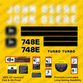 Restore the look of your Skidder 748E with heavy-duty decal set for John Deere