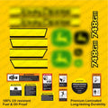 Restore the look of your Skidder 748G-III with vinyl decal set for John Deere