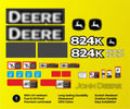 Decal Set for John Deere 824K Loader Vinyl Sticker