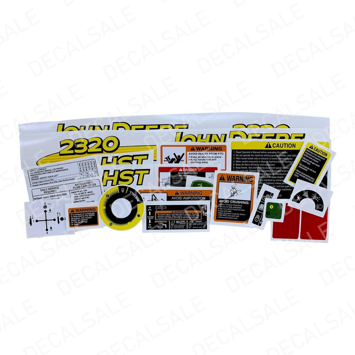 2320 tractor decal kit for John Deere