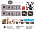 Decal Set for John Deere 318P Loader Vinyl Sticker