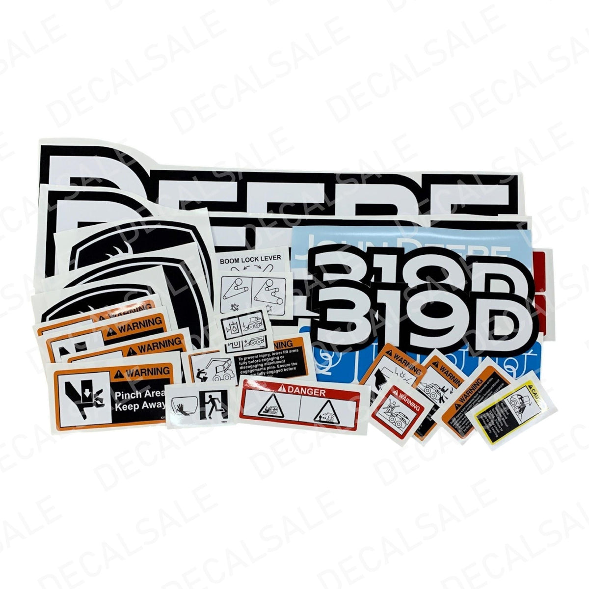 Decal Set for John Deere 319D Track Loader Vinyl Sticker