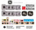 Decal Set for John Deere 320E Loader Vinyl Sticker