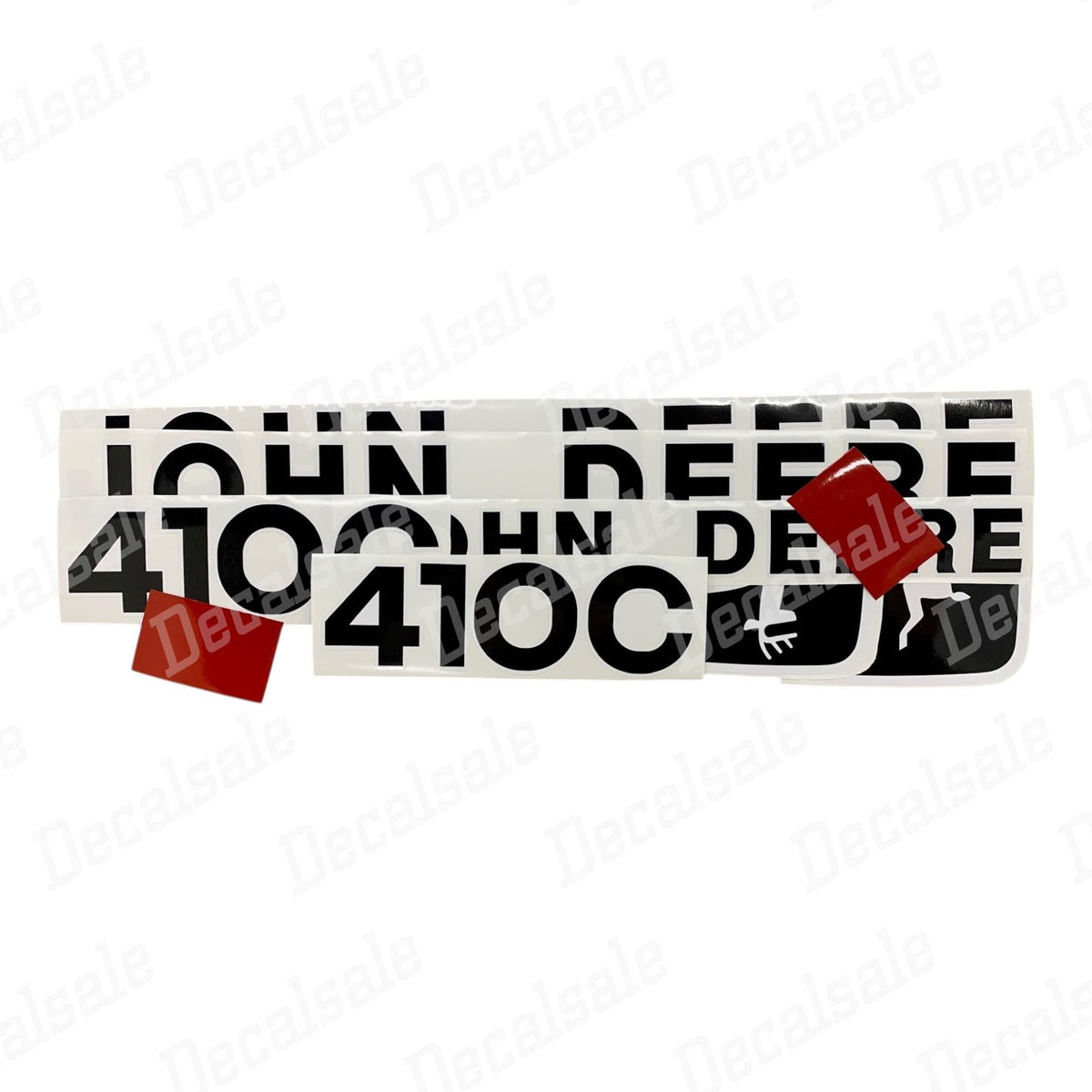 Decal Set for John Deere 410C Backhoe Vinyl Sticker