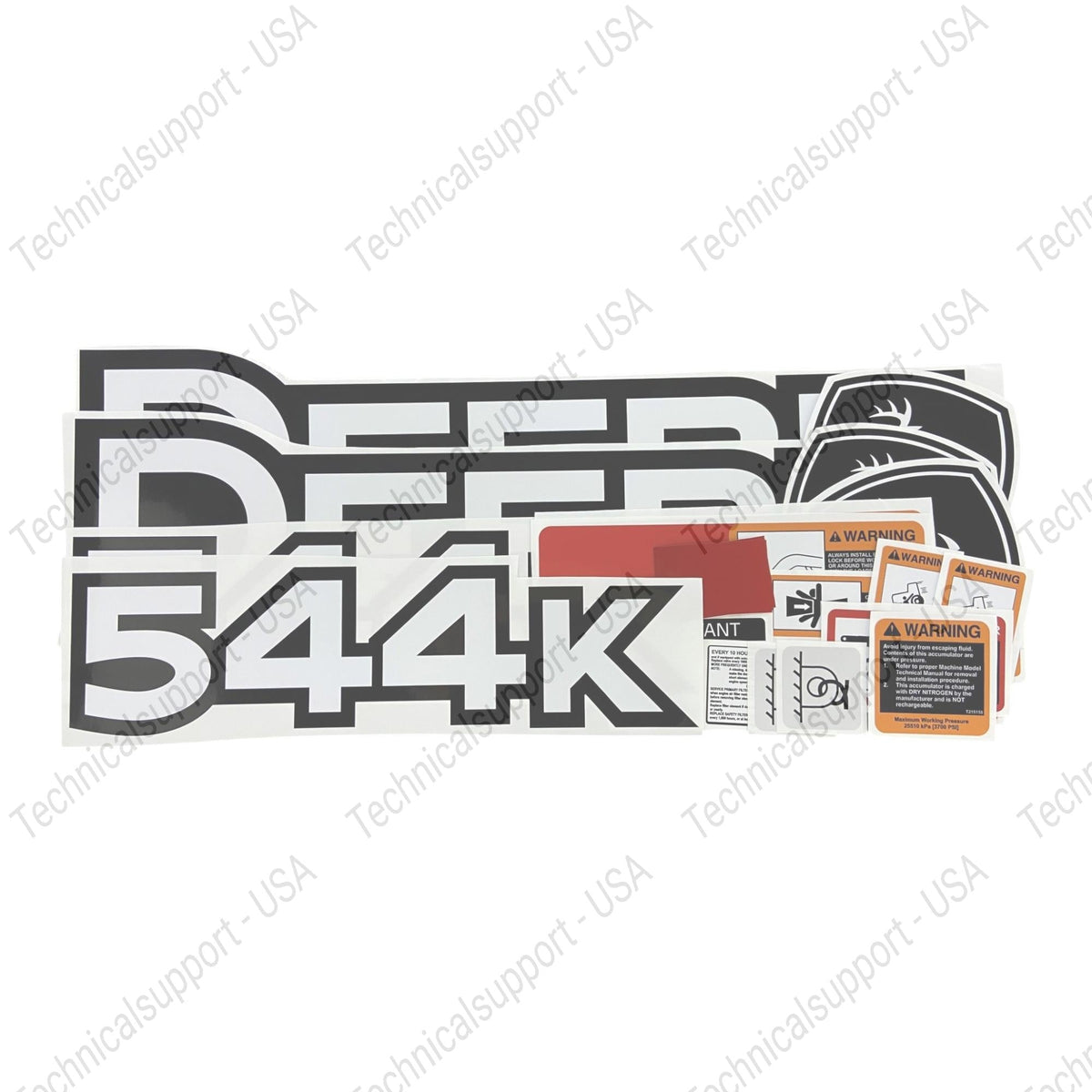 Decal Set for John Deere 544K Loader Vinyl Sticker