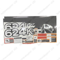 Decal Set for John Deere 624K Loader Vinyl Sticker