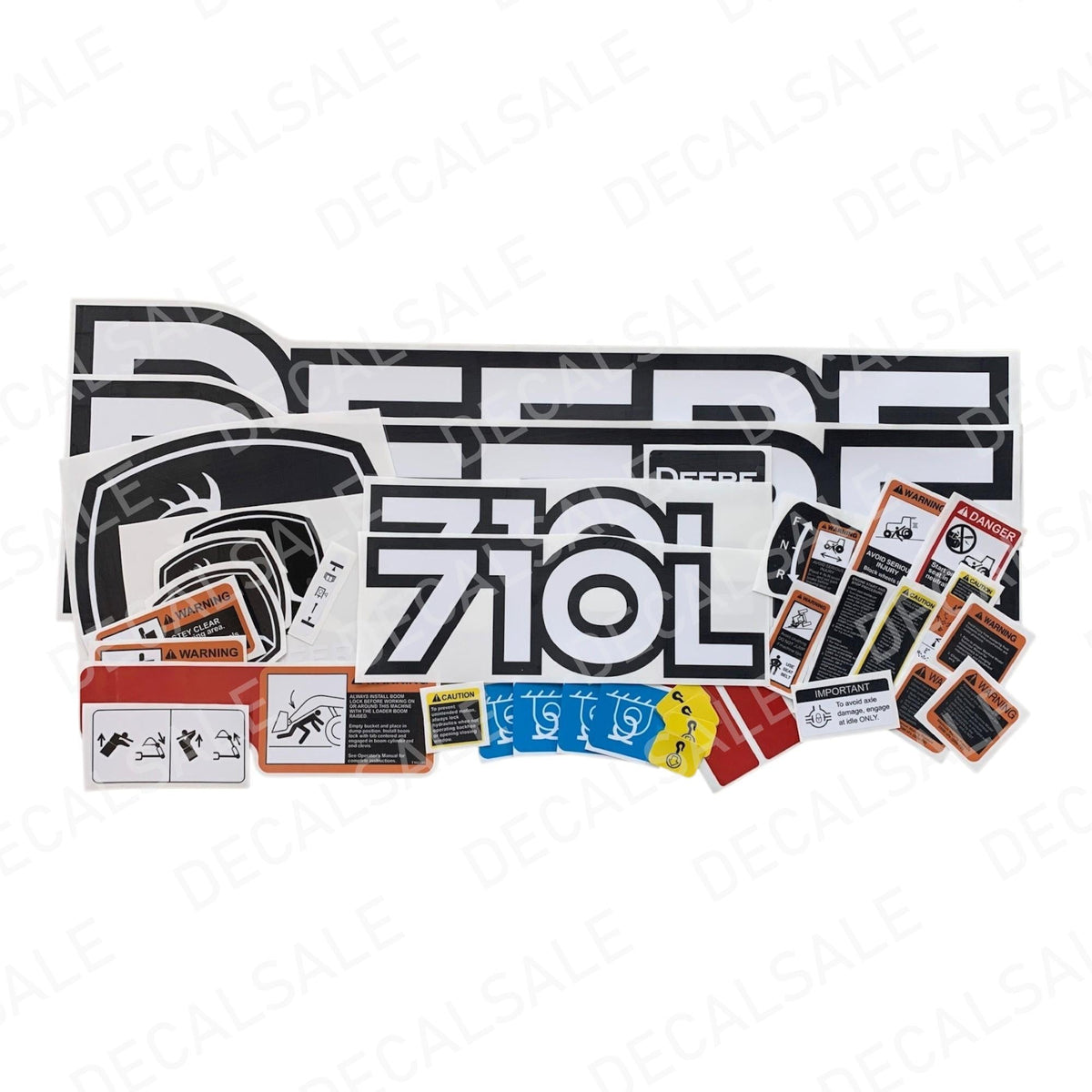 Decal Set for John Deere 710L Loader Vinyl Sticker