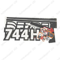 Decal Set for John Deere 744H Loader Vinyl Sticker