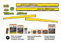 XUV835M Gator Laminated Decal Kit for John Deere