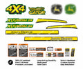 XUV855M S4 855 Long Chassis Gator Replacement Laminated Decal Kit for John Deere