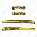 New Laminated Decal Set for John Deere 3038E Tractor Hood Vinyl New Sticker Kit